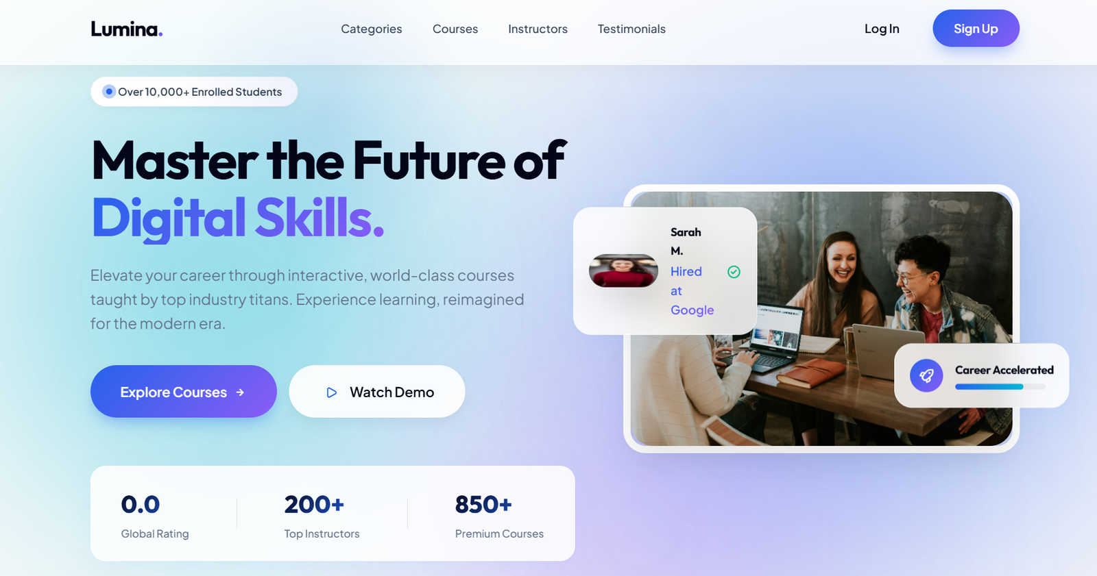 Online Course Platform preview